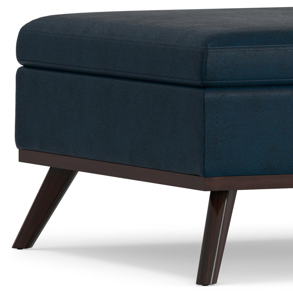 Owen Square Coffee Table Storage Ottoman