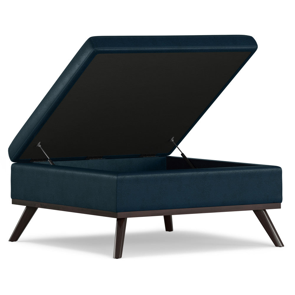 Owen Square Coffee Table Storage Ottoman