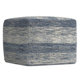 Clay Square Pouf