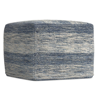 Clay Square Pouf