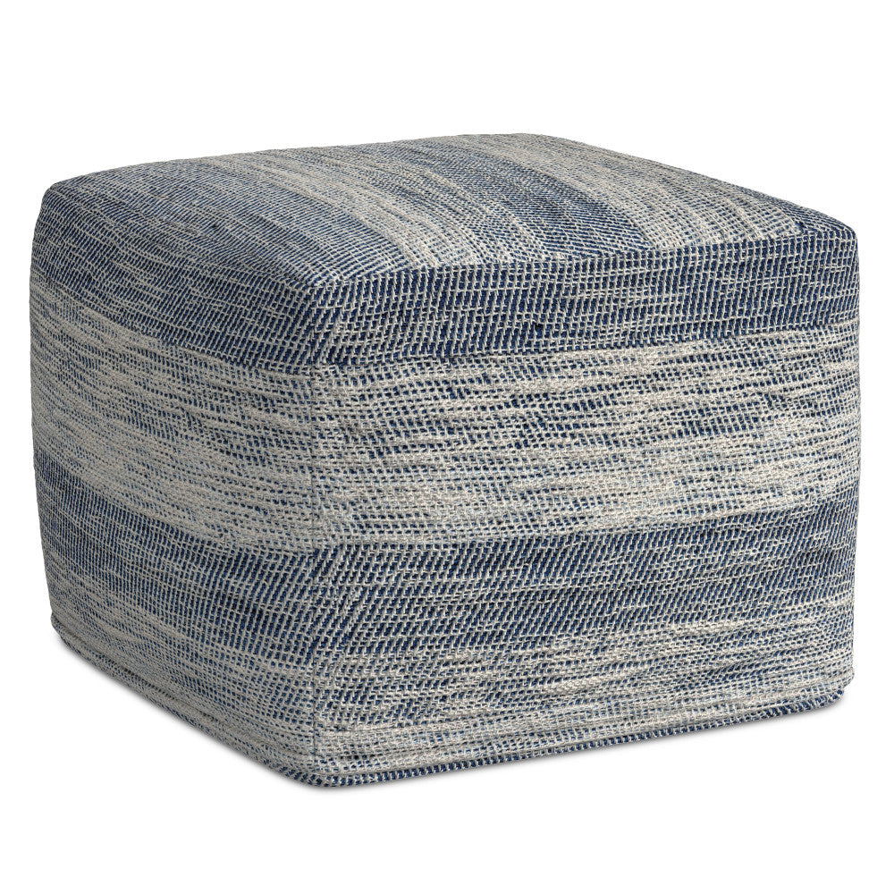 Clay Square Pouf