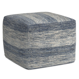 Clay Square Pouf