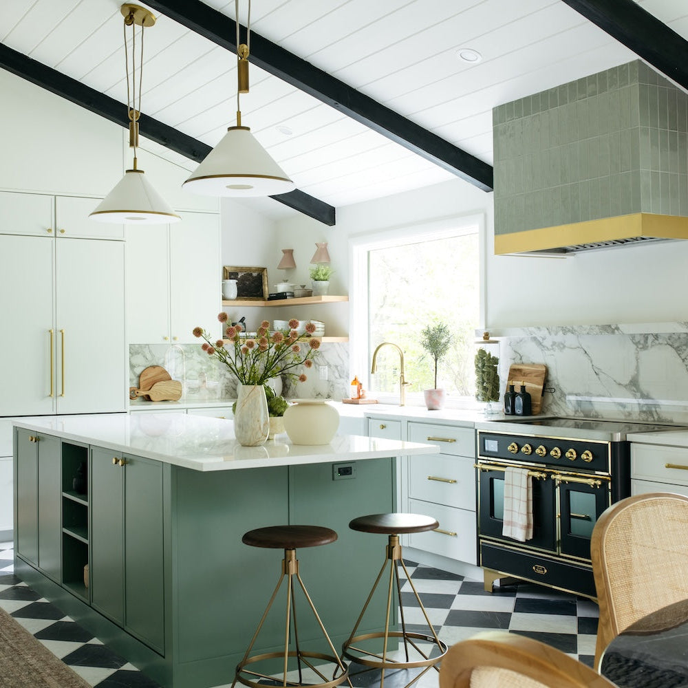Mid-Century Kitchen by Curated Nest