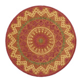 Southwestern Medallion Area Rug, 6' Round