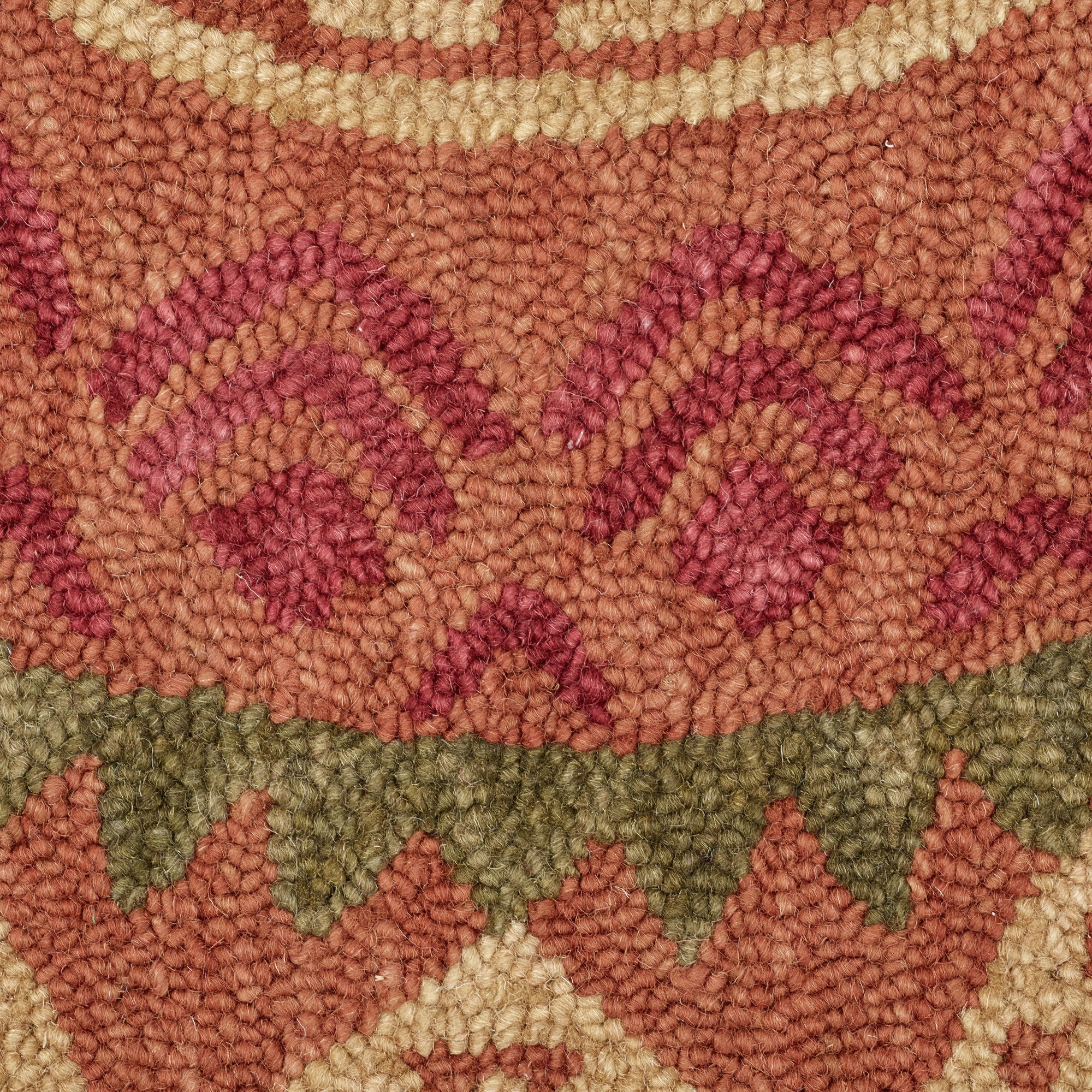 Southwestern Medallion Area Rug, 6' Round