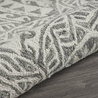 Geometric Waves Area Rug