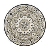 Floral Awakening Area Rug, 6' Round