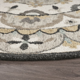 Floral Awakening Area Rug, 6' Round