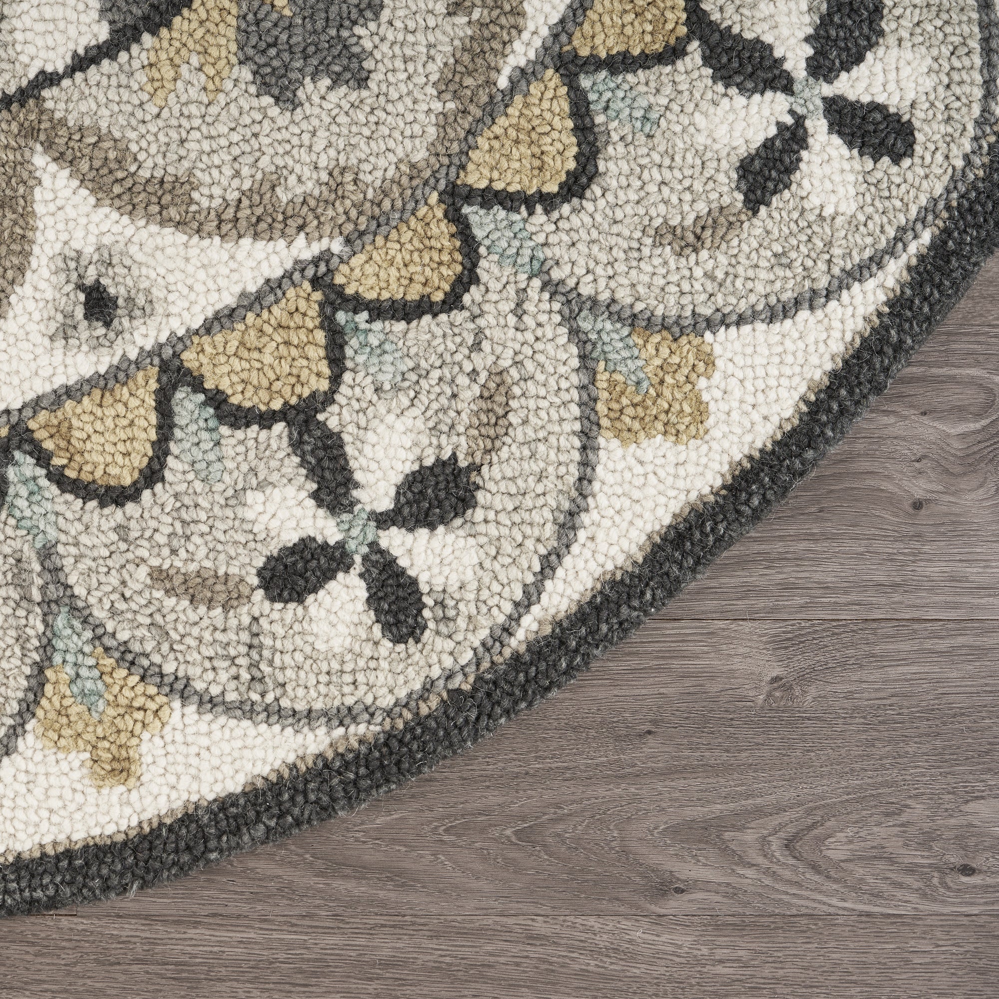 Floral Awakening Area Rug, 6' Round