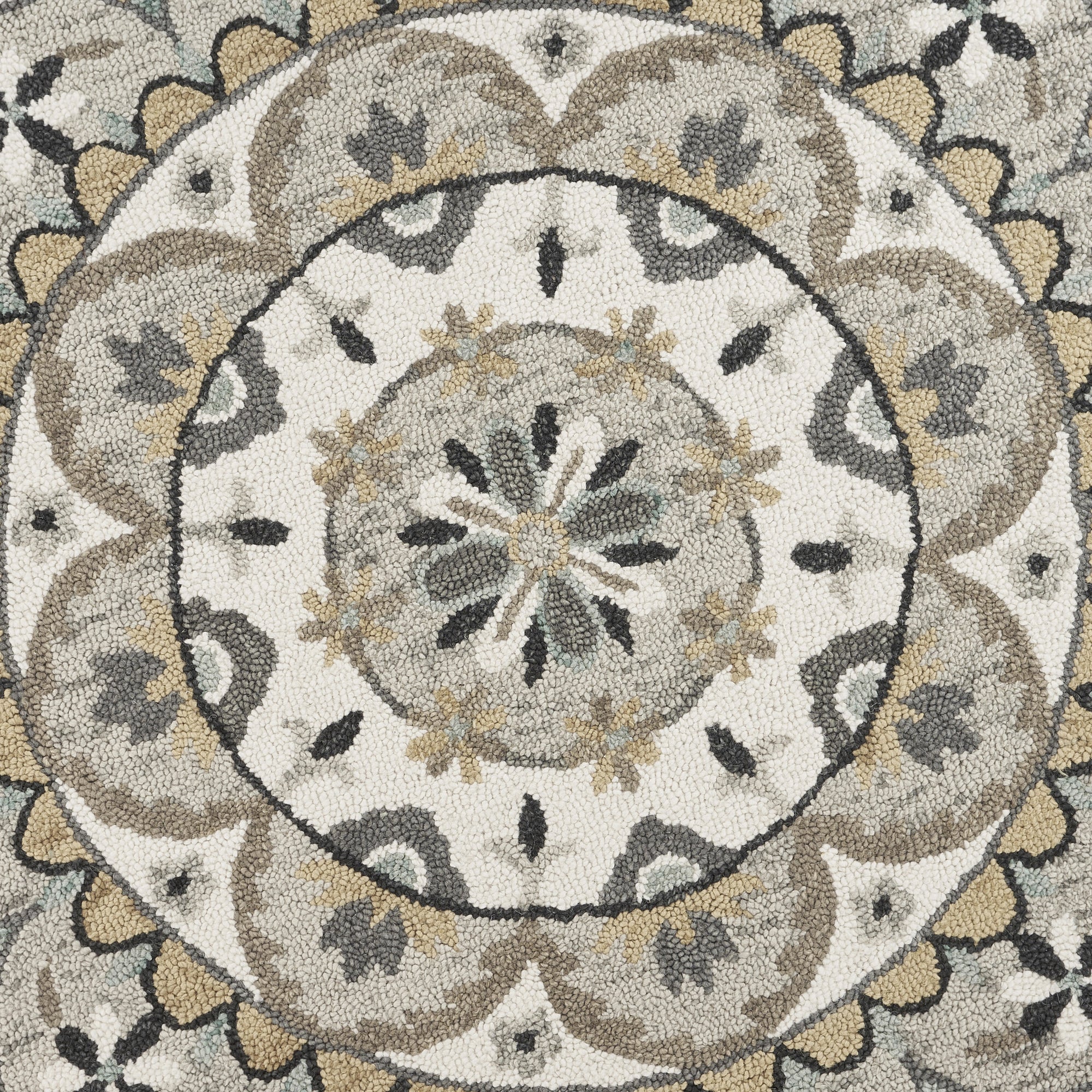 Floral Awakening Area Rug, 6' Round