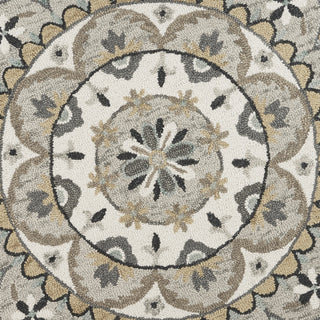 Floral Awakening Area Rug, 6' Round