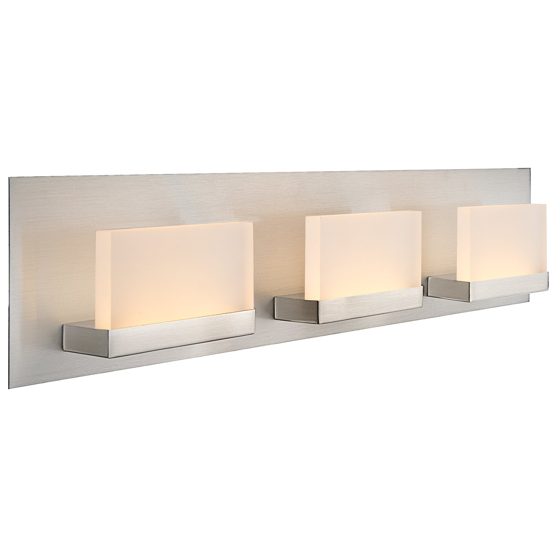 Kira Home Everett 24" 30W Integrated LED Bathroom / Light, Rectangular Acrylic