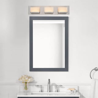 Kira Home Everett 24" 30W Integrated LED Bathroom / Light, Rectangular Acrylic