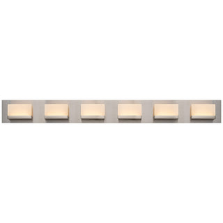 Kira Home Everett 48" 60W Integrated LED Bathroom / Light, Rectangular Acrylic