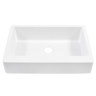 Grace Fireclay 34" Single Bowl Quick-Fit Undermount Traditional Kitchen Sink