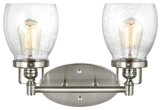 Generation Lighting Lighting 2-Light Wall/Bath, Brushed Nickel