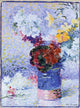 Henri Edmond Cross Flowers in a Glass, 21"x28" Wall Decal Print