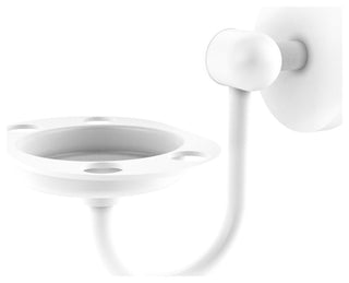 Tango Tumbler and Toothbrush Holder, Matte White