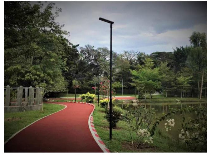 EE800W-AI 5th Gen Solar Hybrid Microgrid LED Street Light Series, 10 Watt