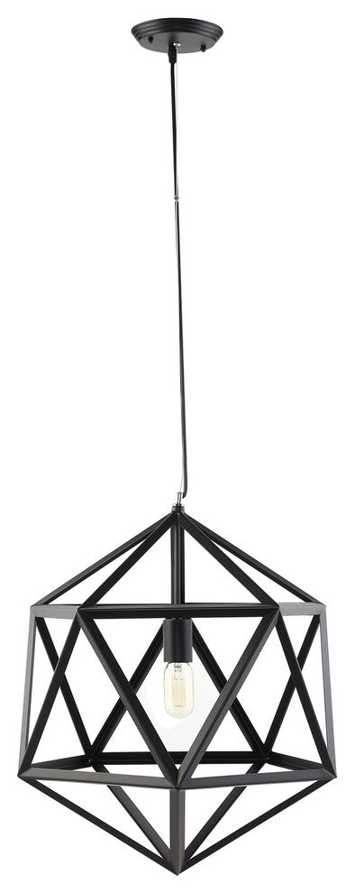 Modern Urban Contemporary Large Metal Chandelier Light, Black Steel