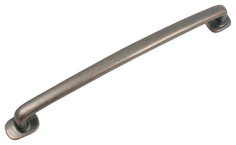 8" Pull - Riverstone- Distressed Antique Copper