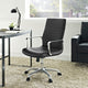 Black Finesse Mid Back Office Chair