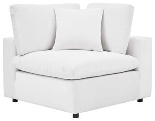 Commix Down Filled Overstuffed Performance Velvet Loveseat