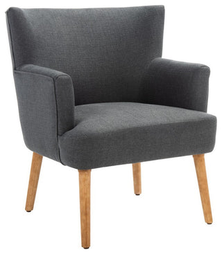 Safavieh Delfino Accent Chair, Dark Grey