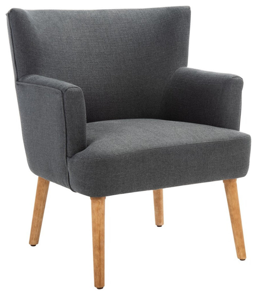 Safavieh Delfino Accent Chair, Dark Grey