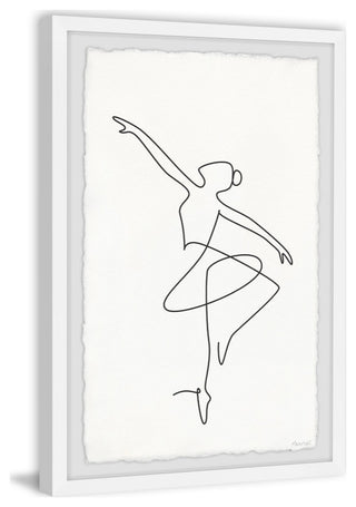 "Hands, the Air" Framed Painting Print, 24x36