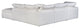 First of A Kind Terra Condo Dream Modular Sectional Livesmart Fabric Cream