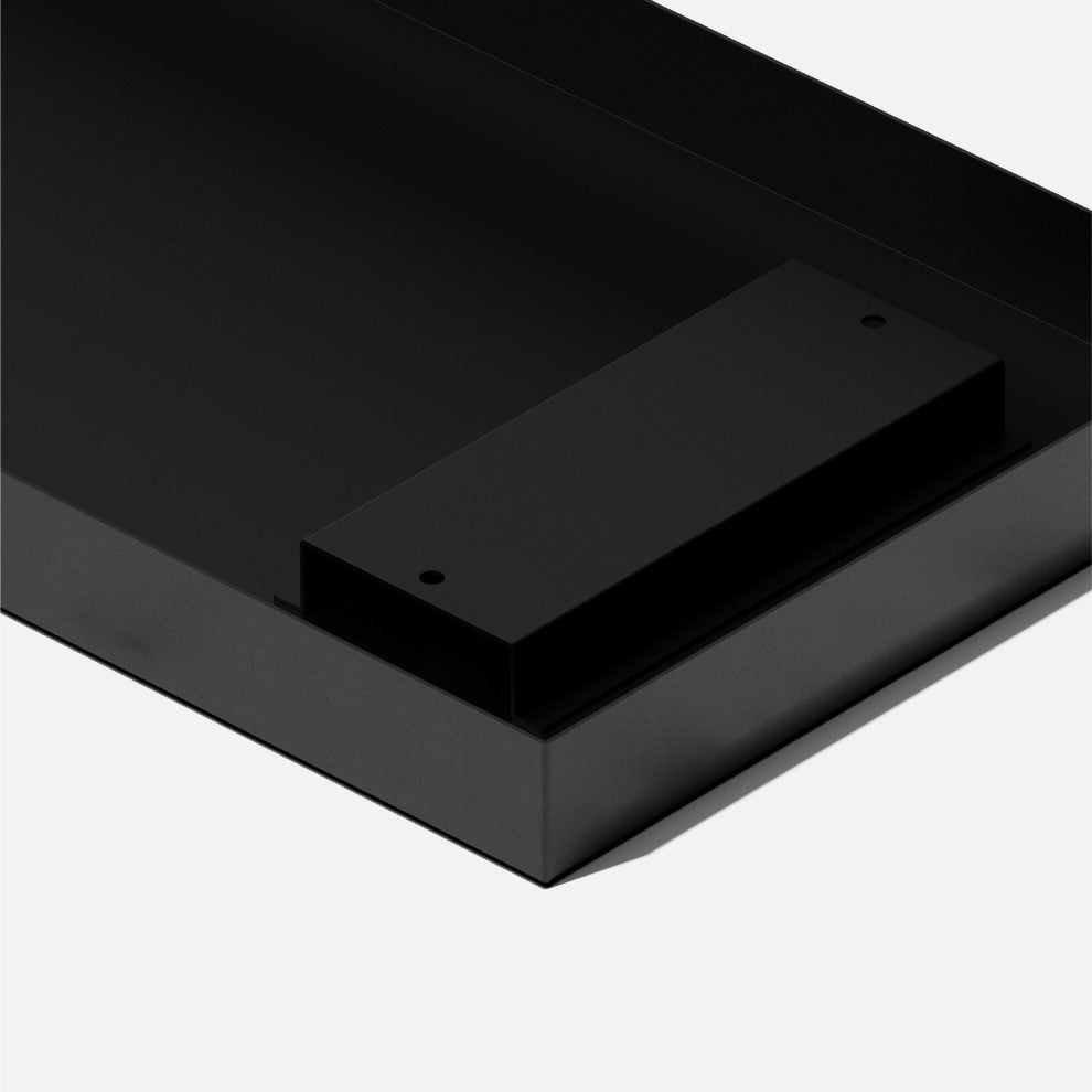 Span Series Trays, Black, Short