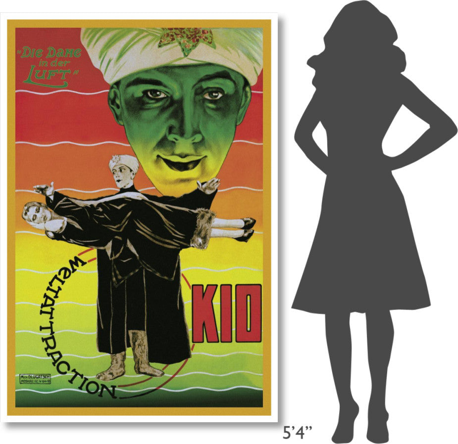 "Magicians: Dame in der Luft: Weltattraction Kio" Print, 42"x62"