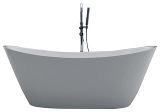 Eviva Bella 60" White Acrylic Free Standing Bathtub