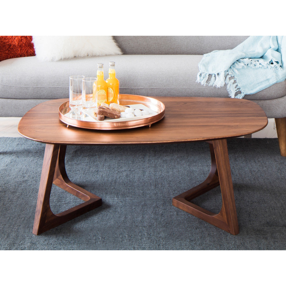 Godenza Coffee Small Table, Walnut