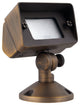 Flood Light W2"D4"H6" Antique Brass Includes Stake G4 Halogen 35W