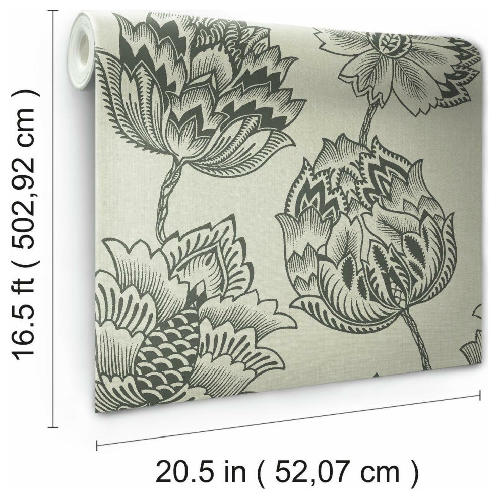 Batik Jacobean Peel & Stick Wallpaper