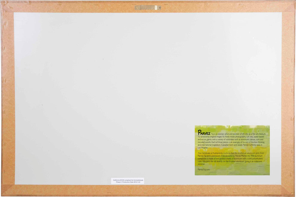 "Stripes" Painting Print on Brushed Aluminum, 45"x30"