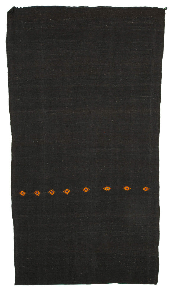 Rug N Carpet - Handmade Turkish 6' 1'' x 10' 9'' Vintage Goat Hair Kilim Rug