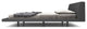 Jane Bed, Carbon Gray Fabric, Queen