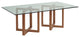 Sheridan Glass Top Dining Table