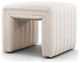 Augustine Ottoman-21"-Dover Crescent