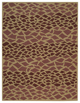 Pink Contemporary Modern Modern Flat Weave Area Rug
