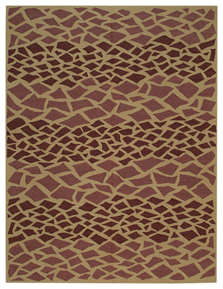 Pink Contemporary Modern Modern Flat Weave Area Rug