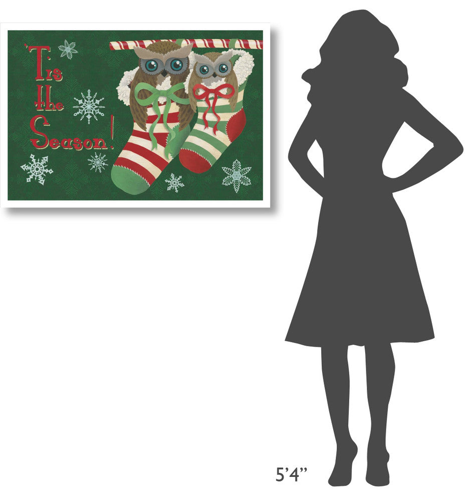"Christmas Parliament II" Digital Paper Print by Elyse DeNeige, 38"x26"