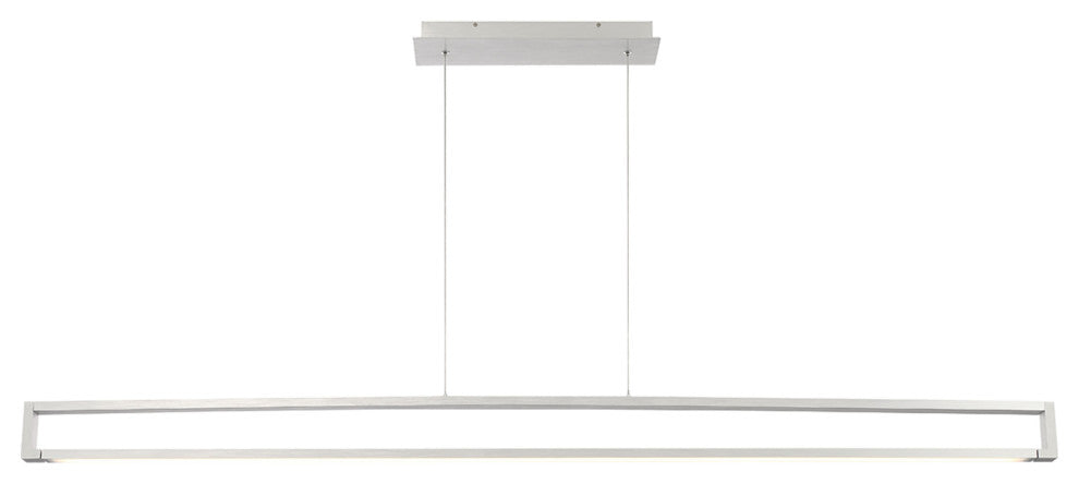 Lune LED Pendant 3000K, Aluminum, 63"