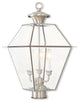 Westover Outdoor Post Head, Brushed Nickel
