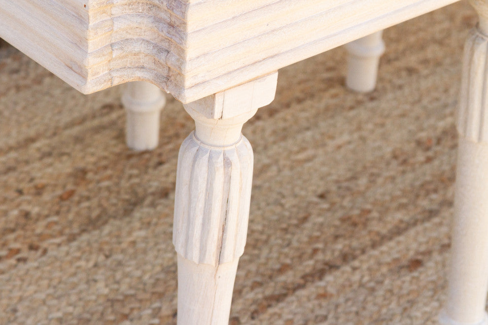 British Colonial Plantation Side Tables, Pair