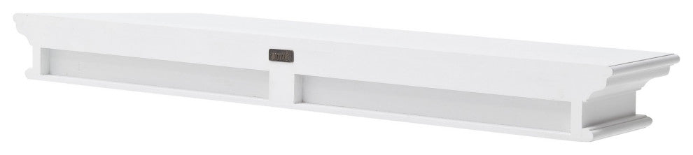 47" Classic White XL Floating Wall Shelf