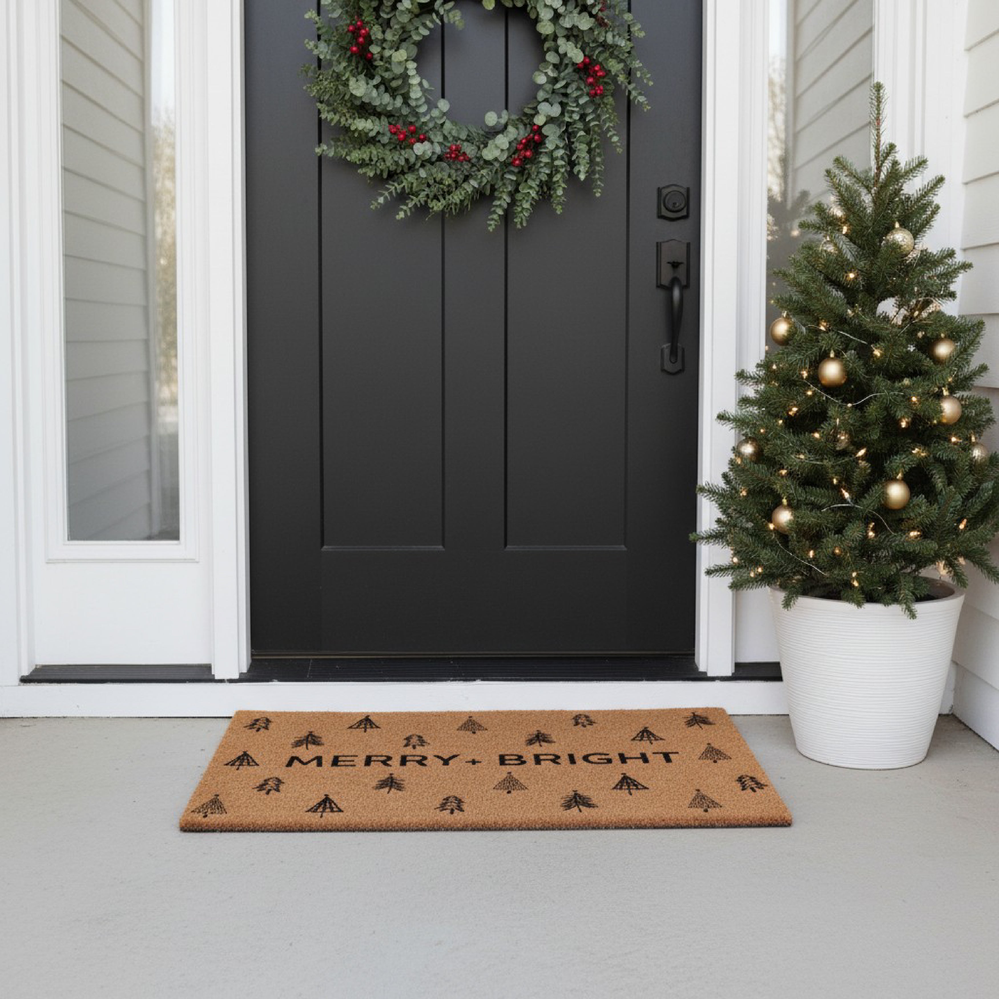 Calloway Mills Merry Tree Farm Doormat, 24x36